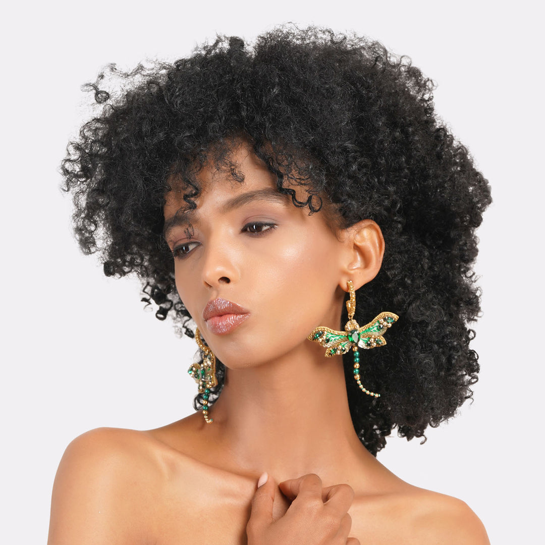 Wing It Dragon Fly Earring