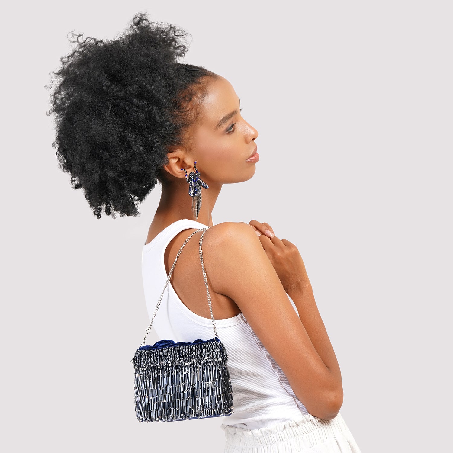 Tassel Fiesta Bucket Bag