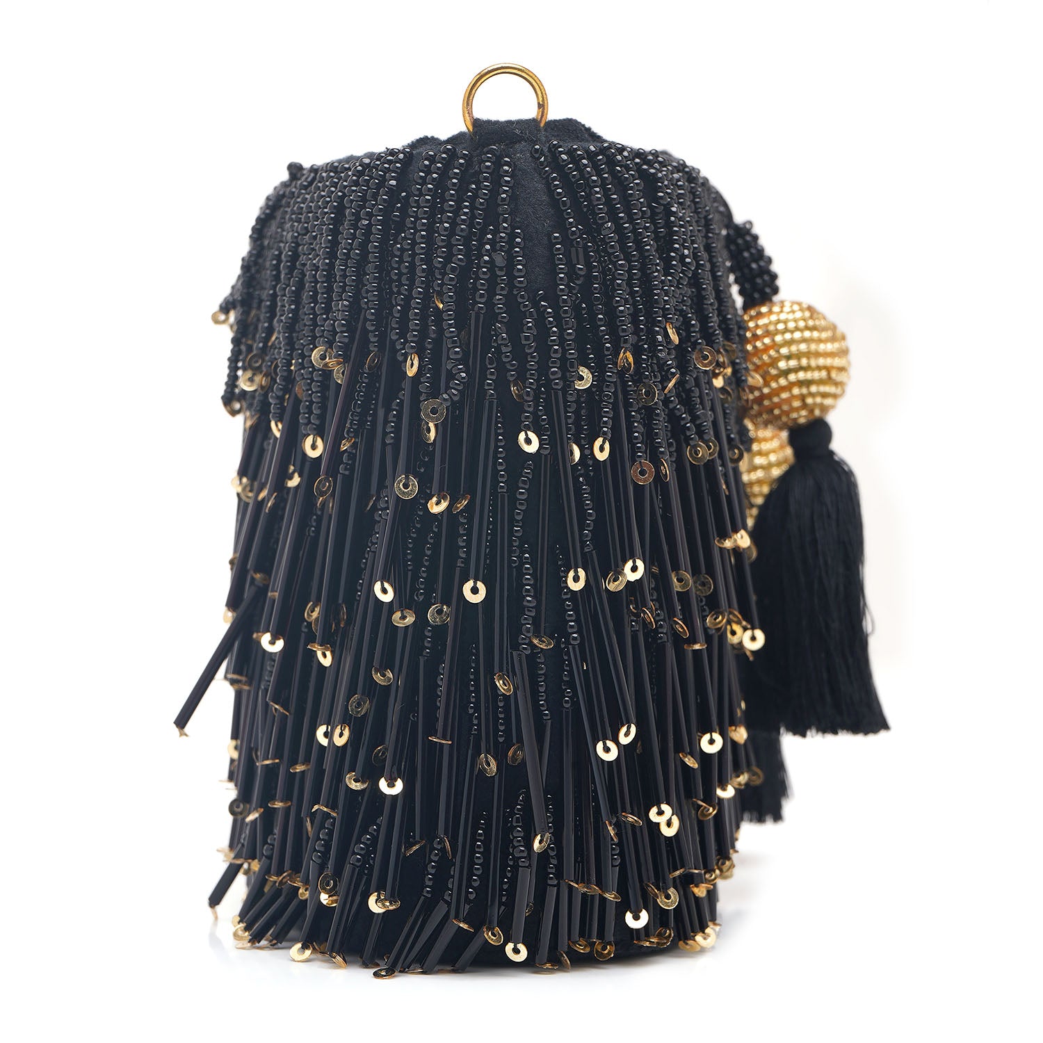 Tassel Fiesta Bucket Bag