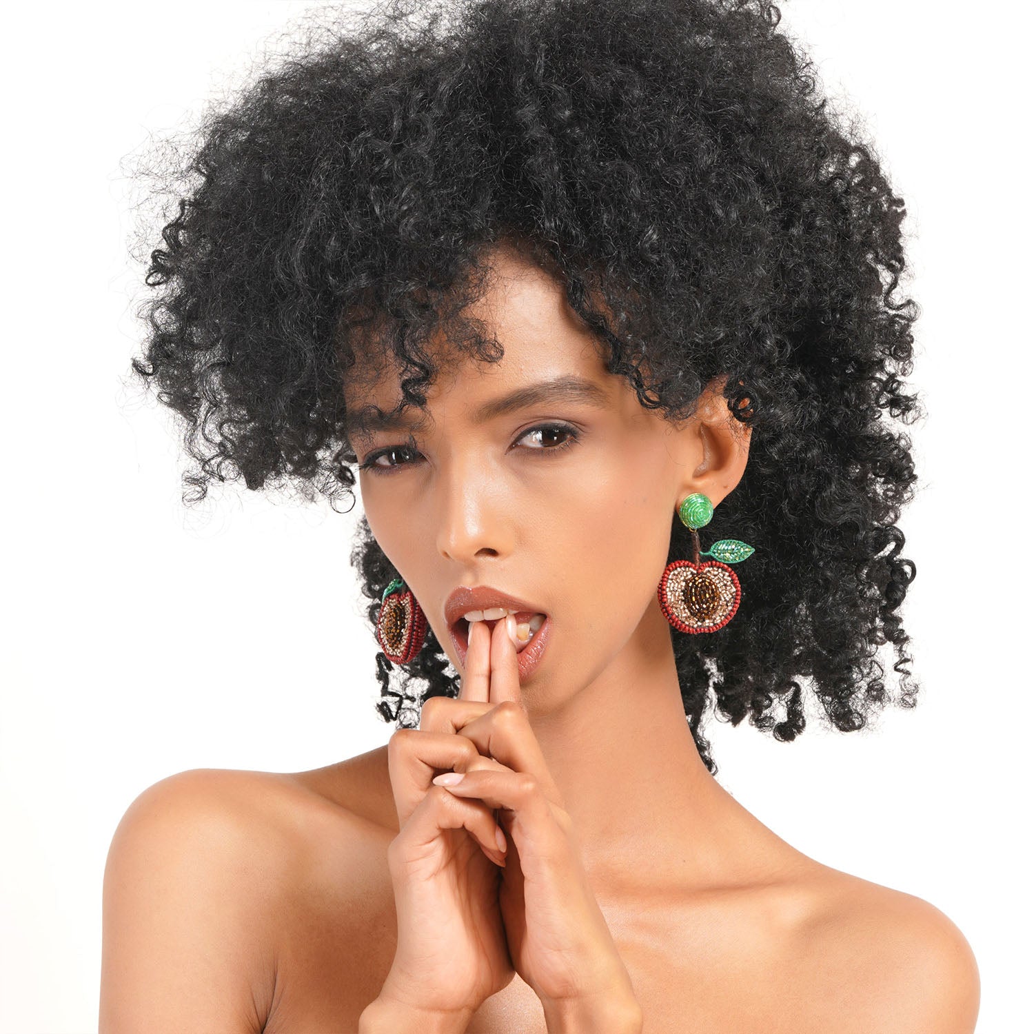 Plum Perfect Earring