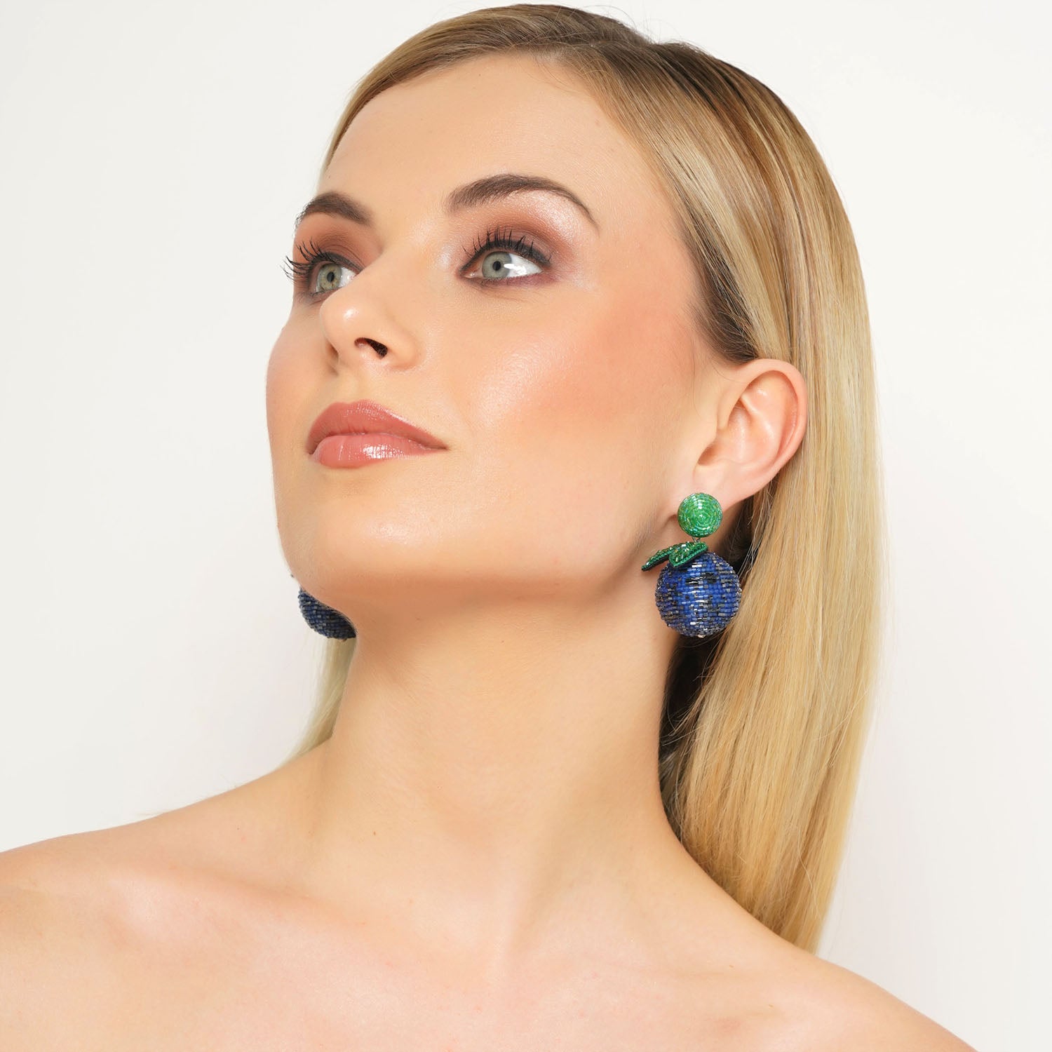 Wild Berry Blue Earring