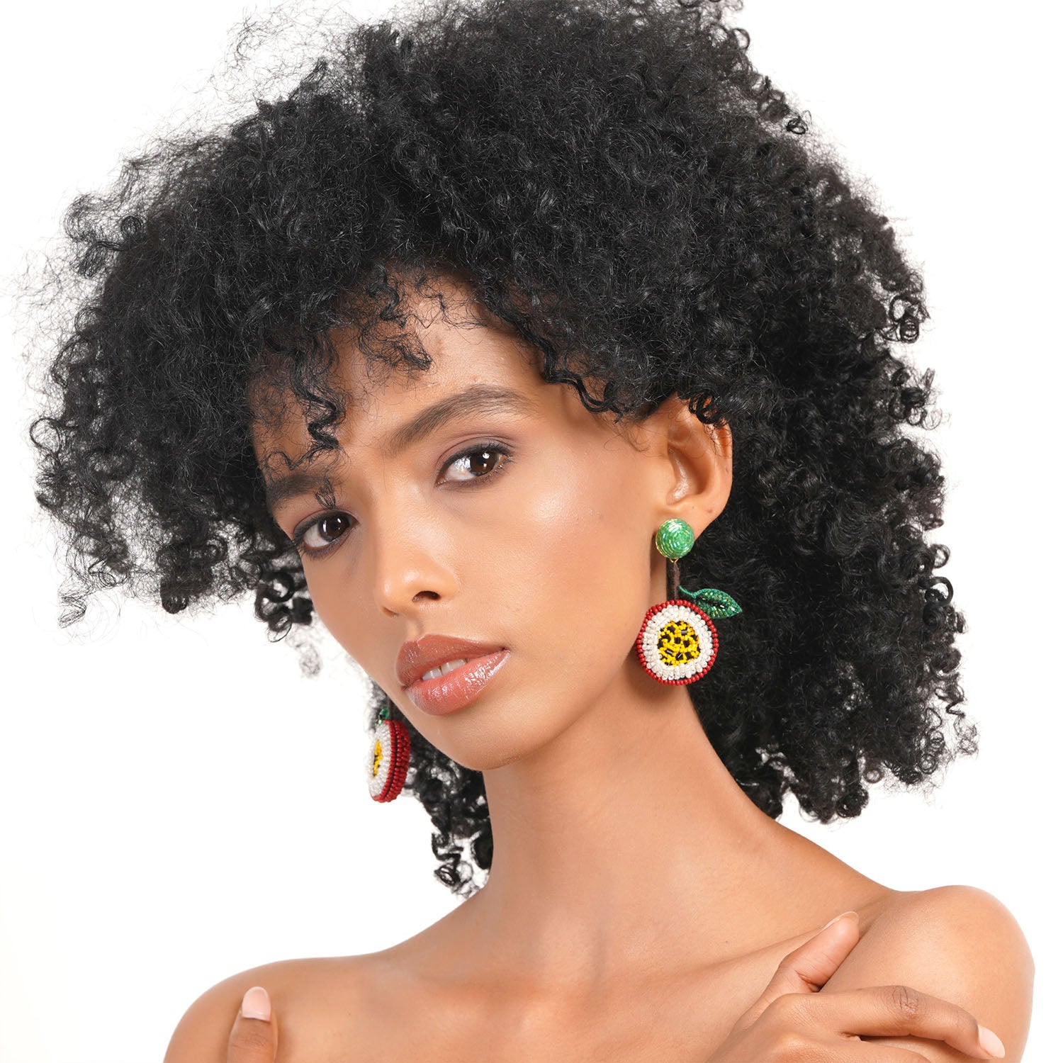 Passion Fruit Fizz Earring