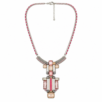 Geometric Long Pendant Necklace