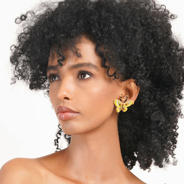 Flutter By Butterfly Earring