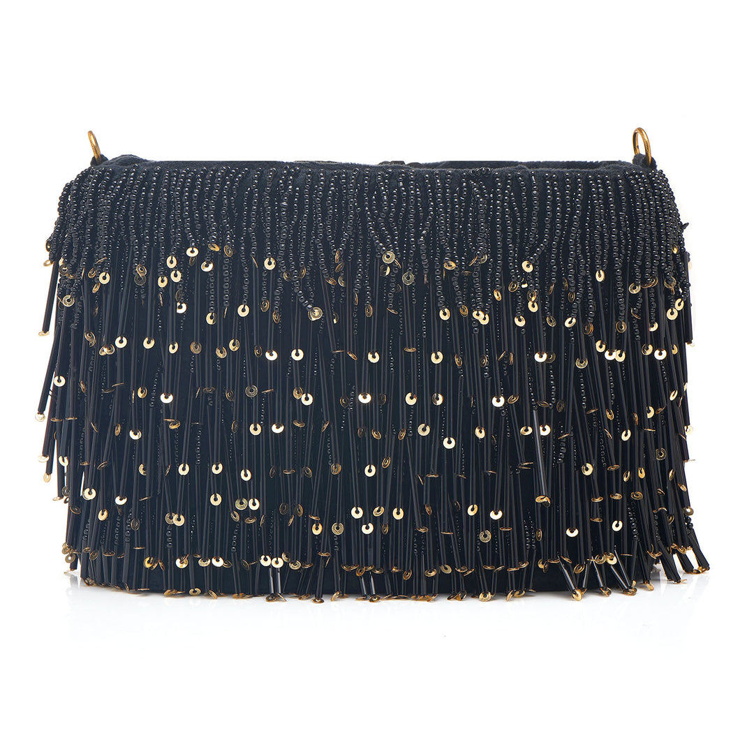 Tassel Fiesta Bucket Bag