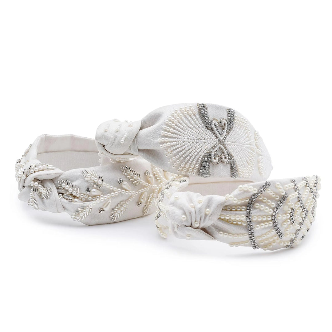 Pearl Leaf Headband