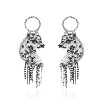 Spotted Leopard Earrings