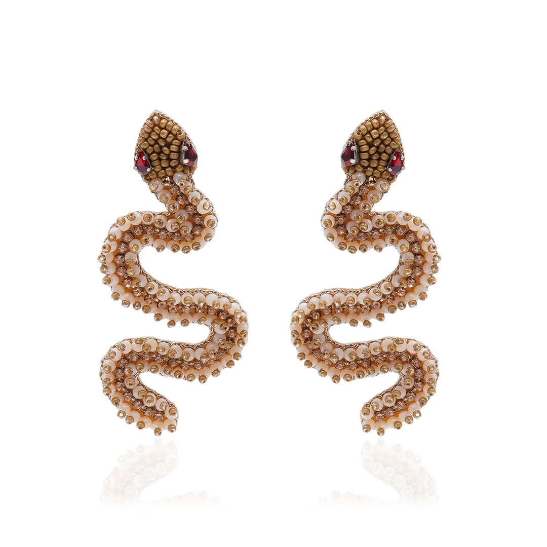 Ssslay Snake Earrings