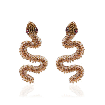 Ssslay Snake Earrings