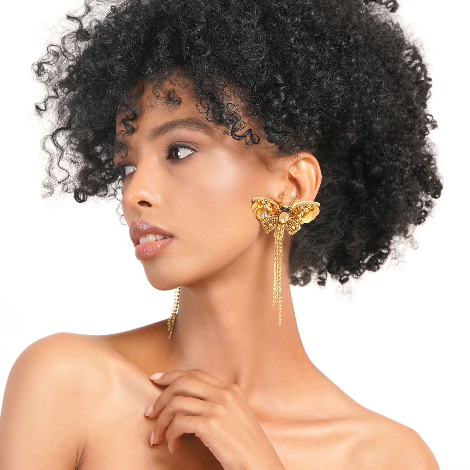 Twinkle Butterfly Earring