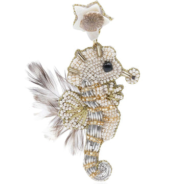 Pacific Seahorse Earrings