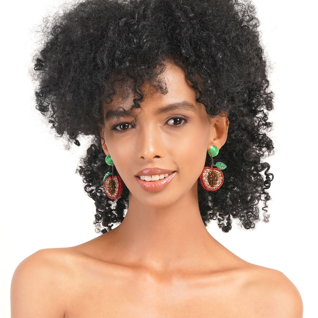 Plum Perfect Earring