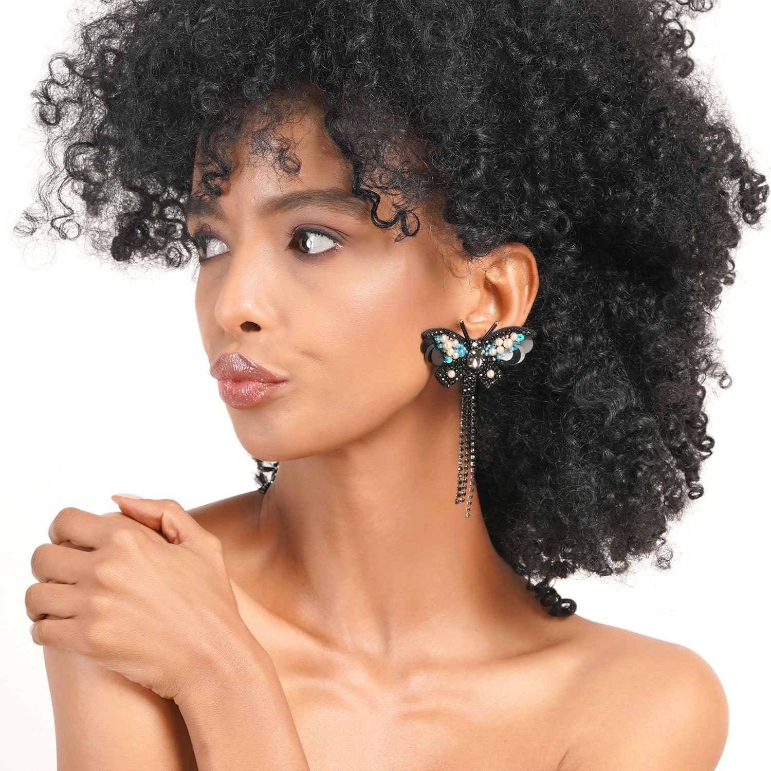 Twinkle Butterfly Earring