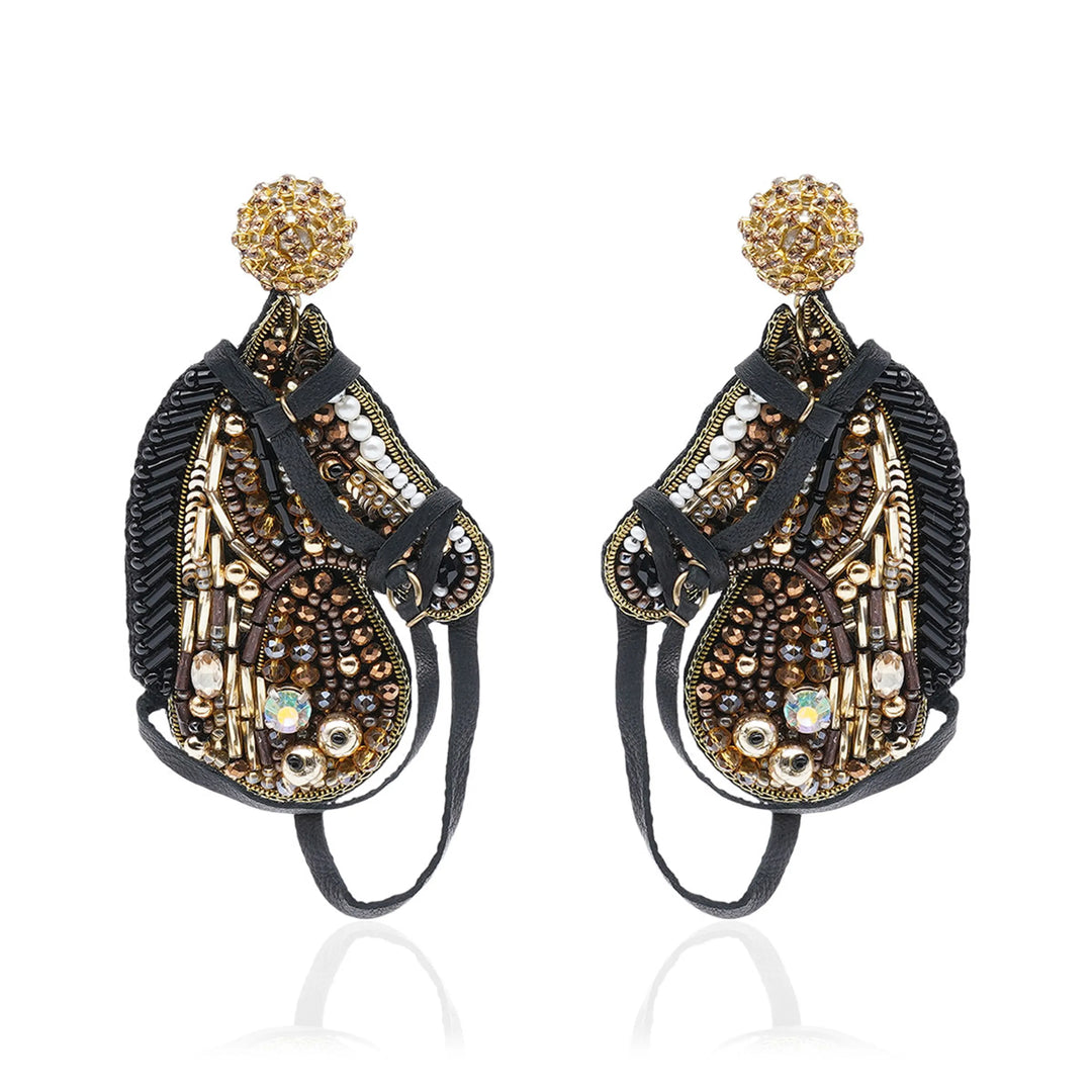 High Stride Horse Earrings