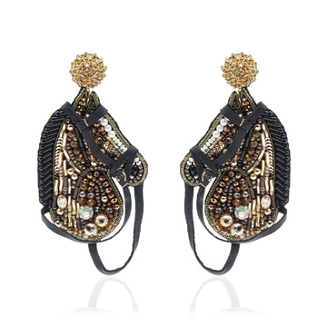 High Stride Horse Earrings