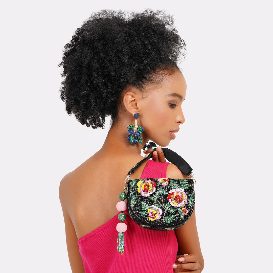 Wild Rose Clutch Bag