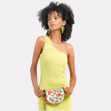 Wild Rose Clutch Bag