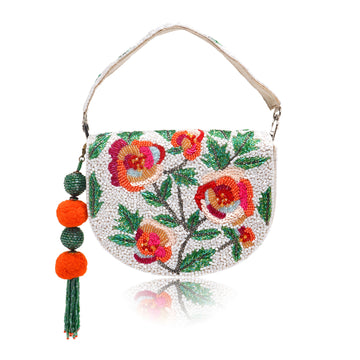 Wild Rose Clutch Bag