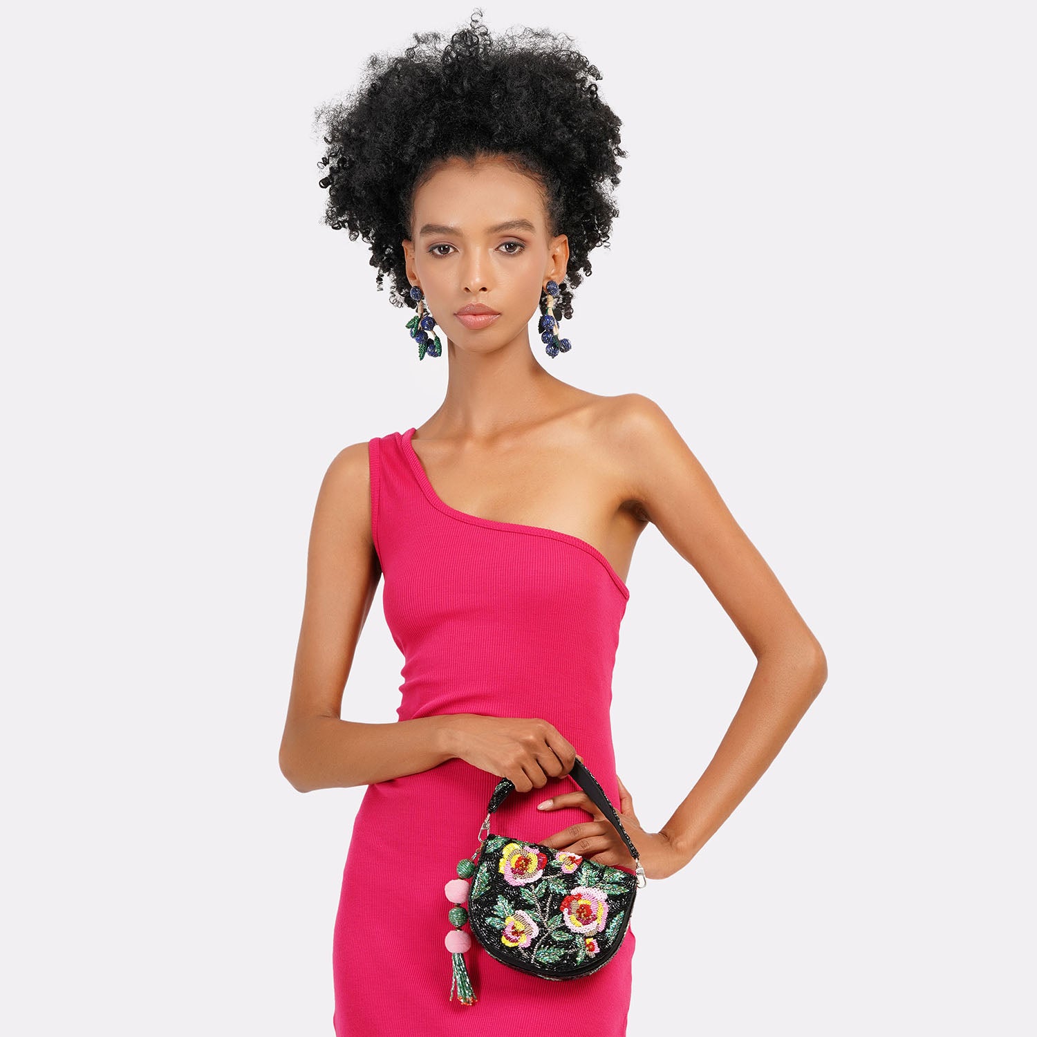Wild Rose Clutch Bag