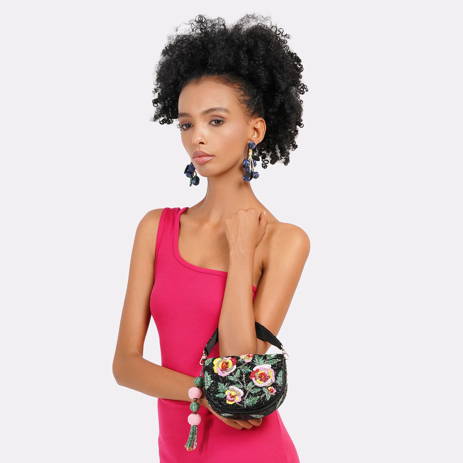 Wild Rose Clutch Bag