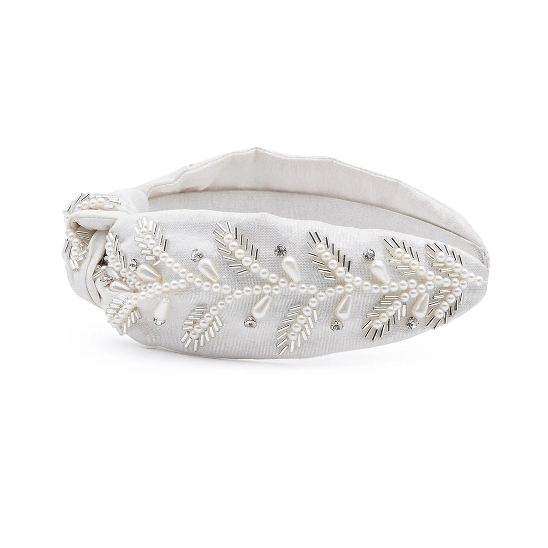 Pearl Leaf Headband