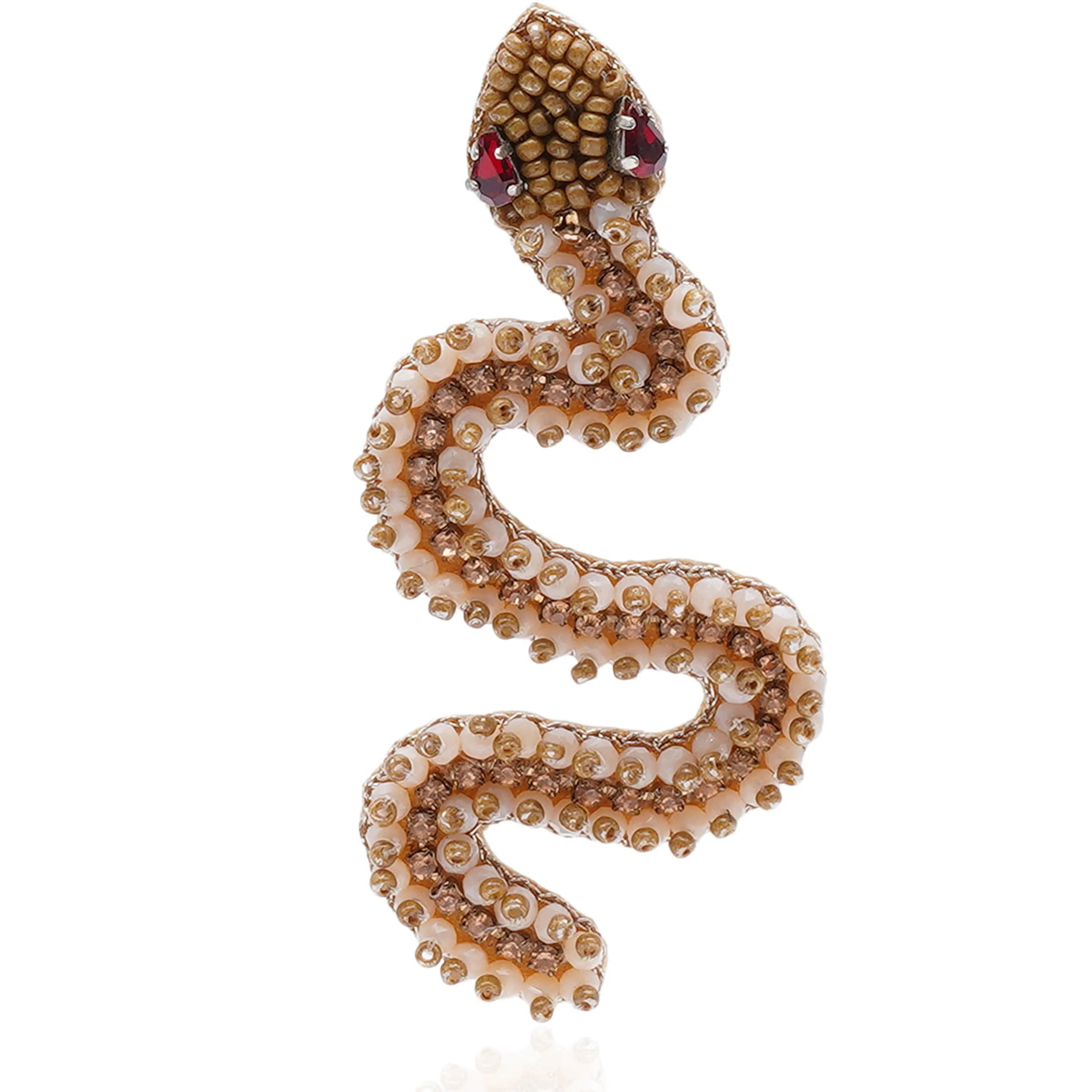 Ssslay Snake Earrings