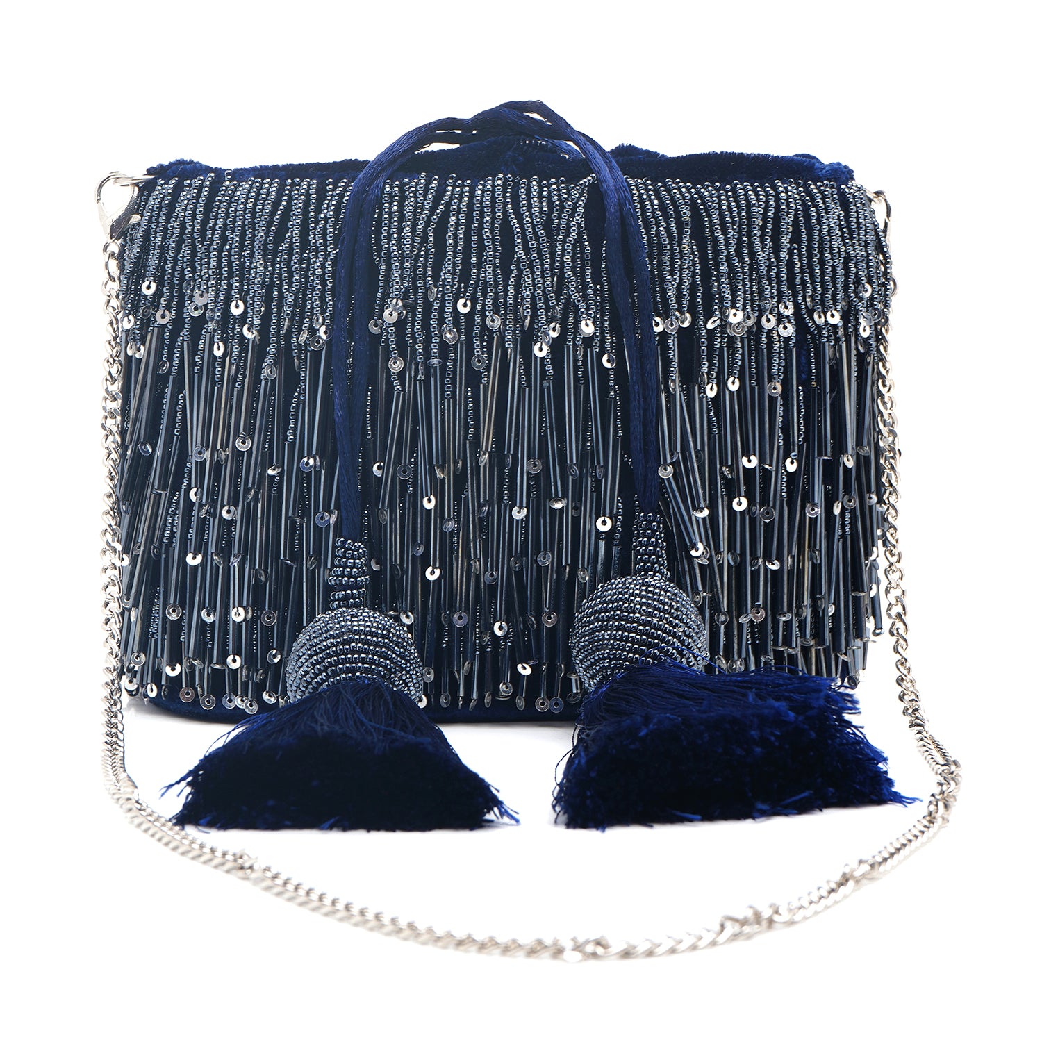 Tassel Fiesta Bucket Bag