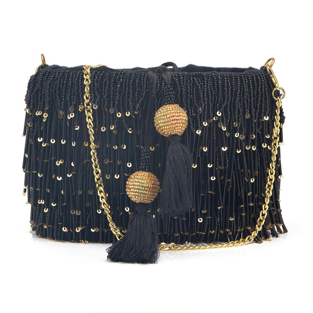 Tassel Fiesta Bucket Bag