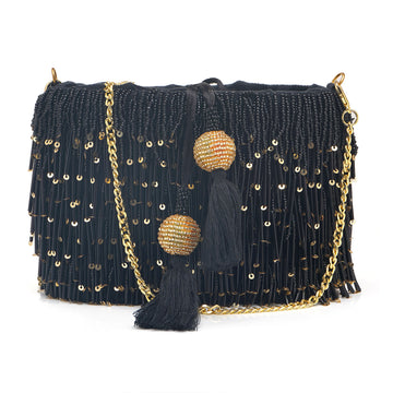 Tassel Fiesta Bucket Bag