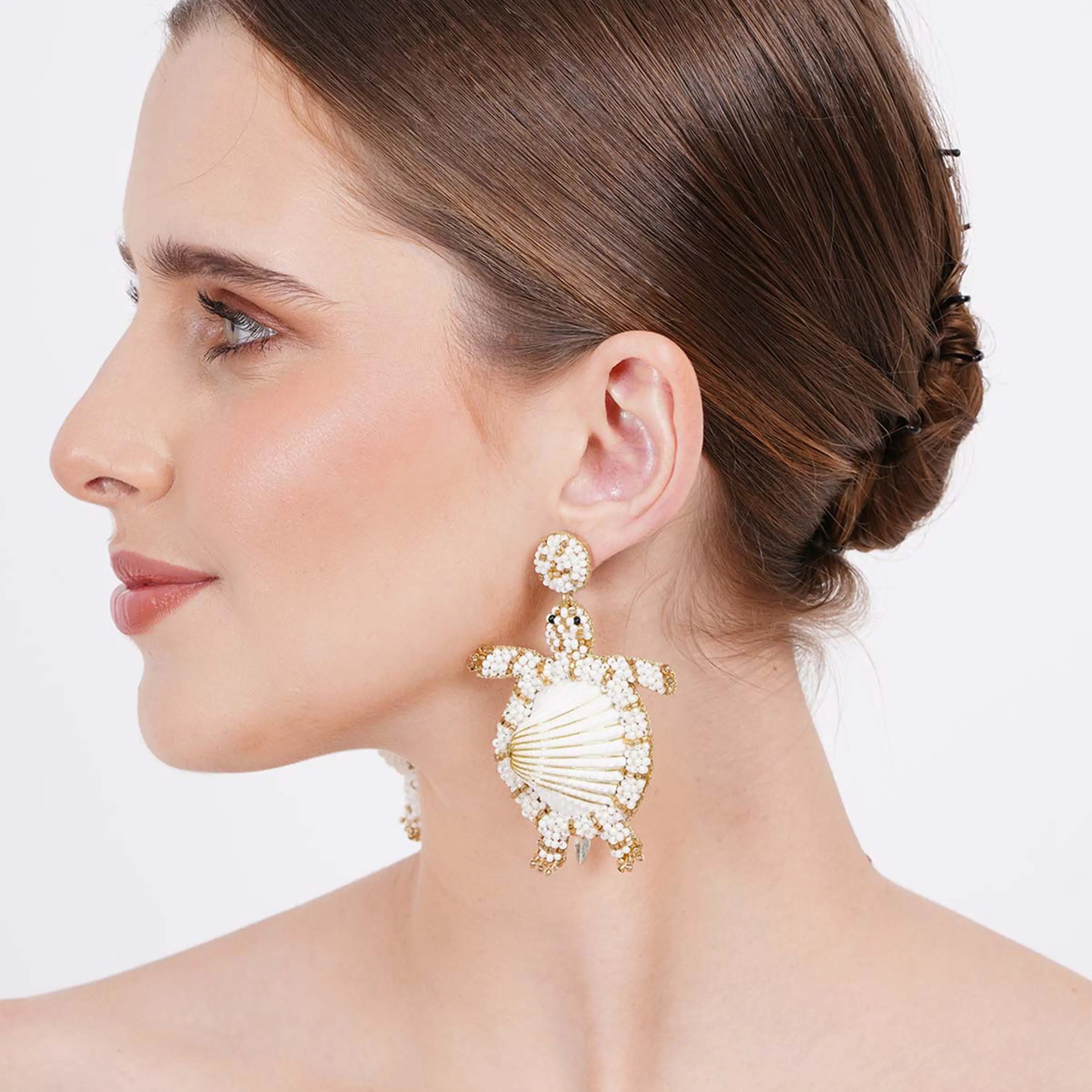 Timeless Turtle Earrings