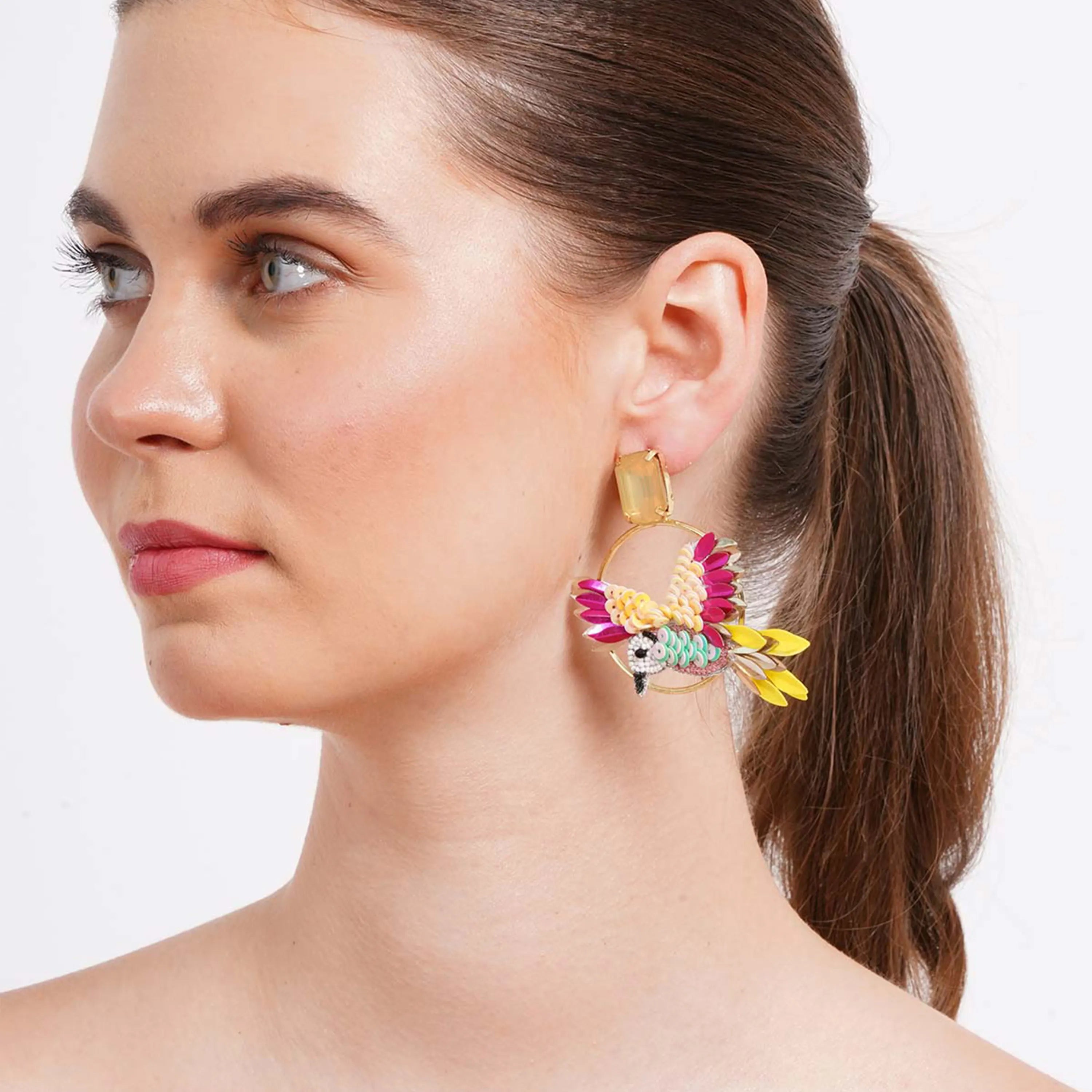 Winged Skycandy Earrings