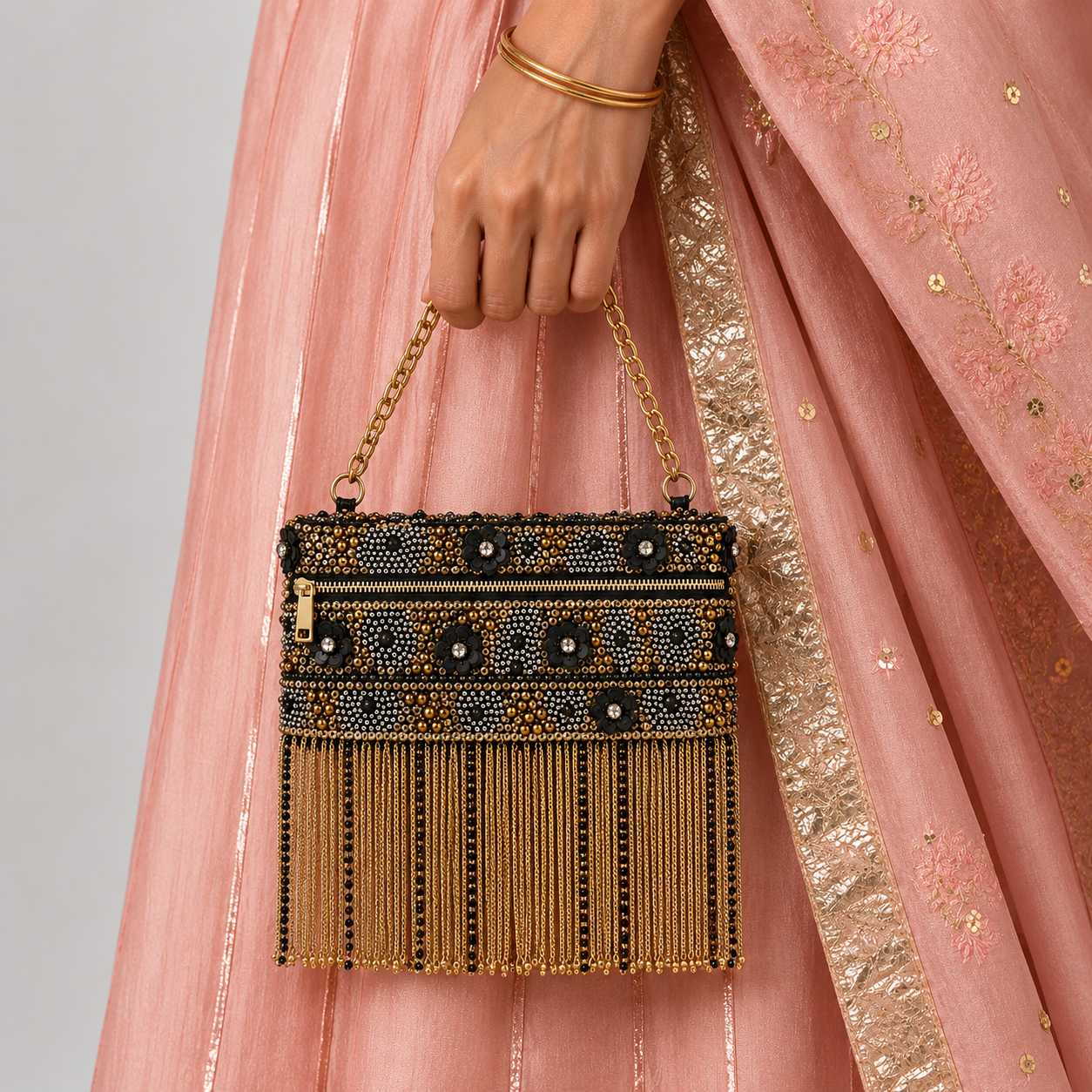 The Golden Noir Vanity Bag
