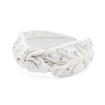 Pearl Leaf Headband