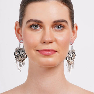 Majestic Lion Earrings