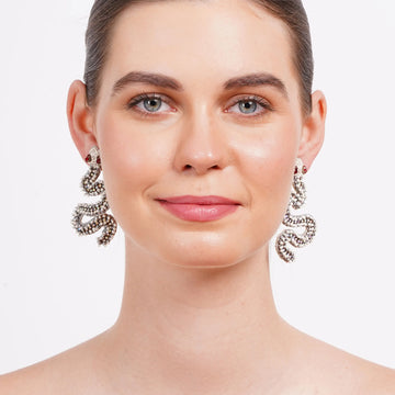 Ssslay Snake Earrings