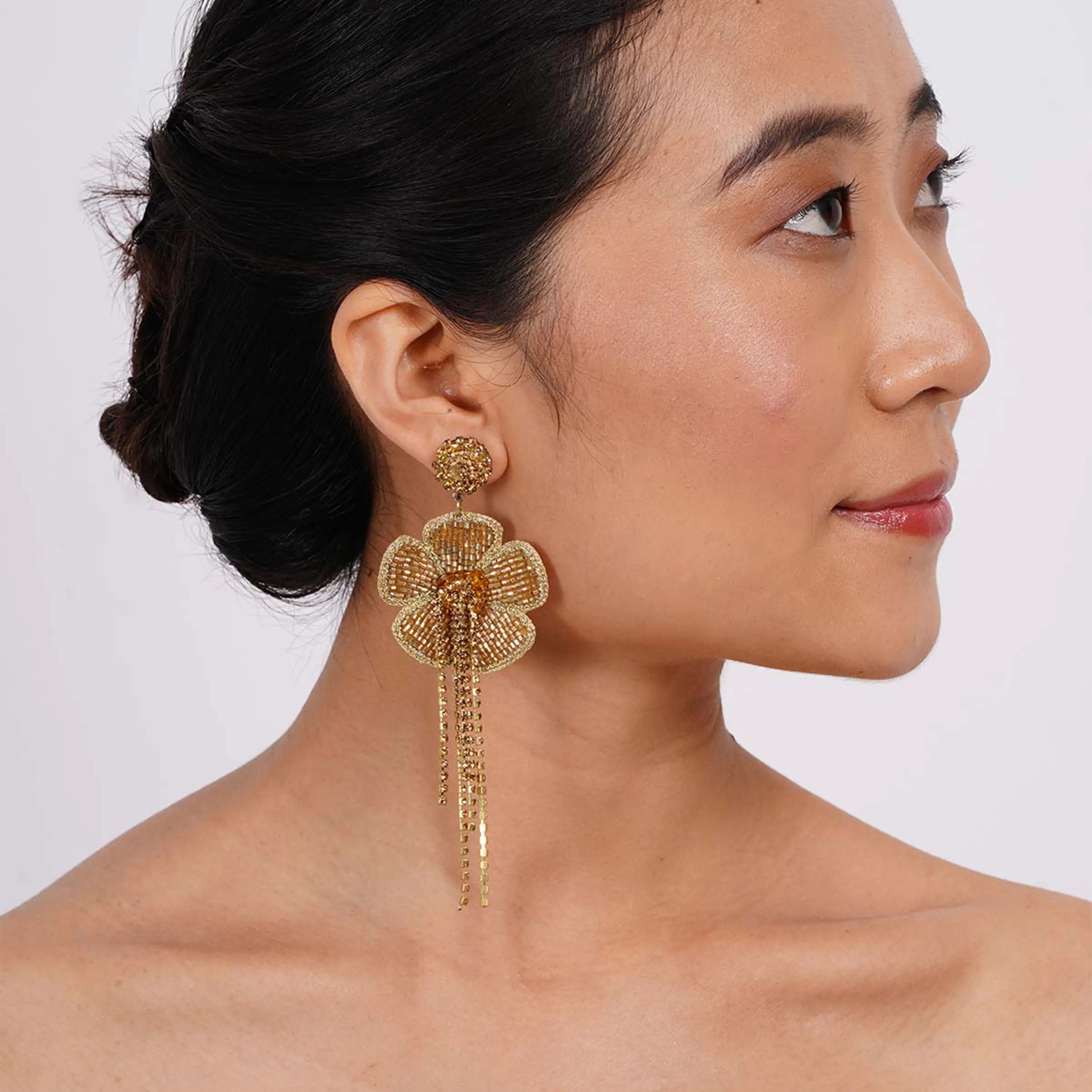 Foliate Fleur Earrings