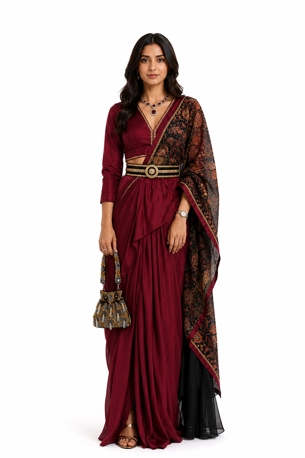 The Golden Noir Potli