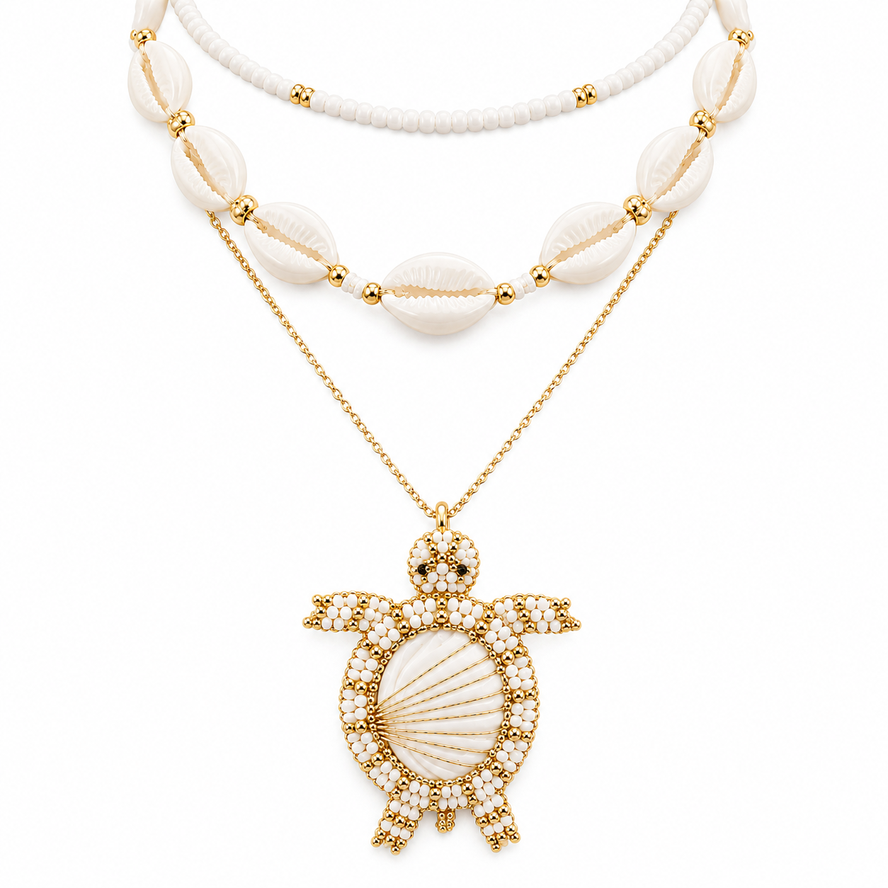 Timeless Turtle Layered Necklace