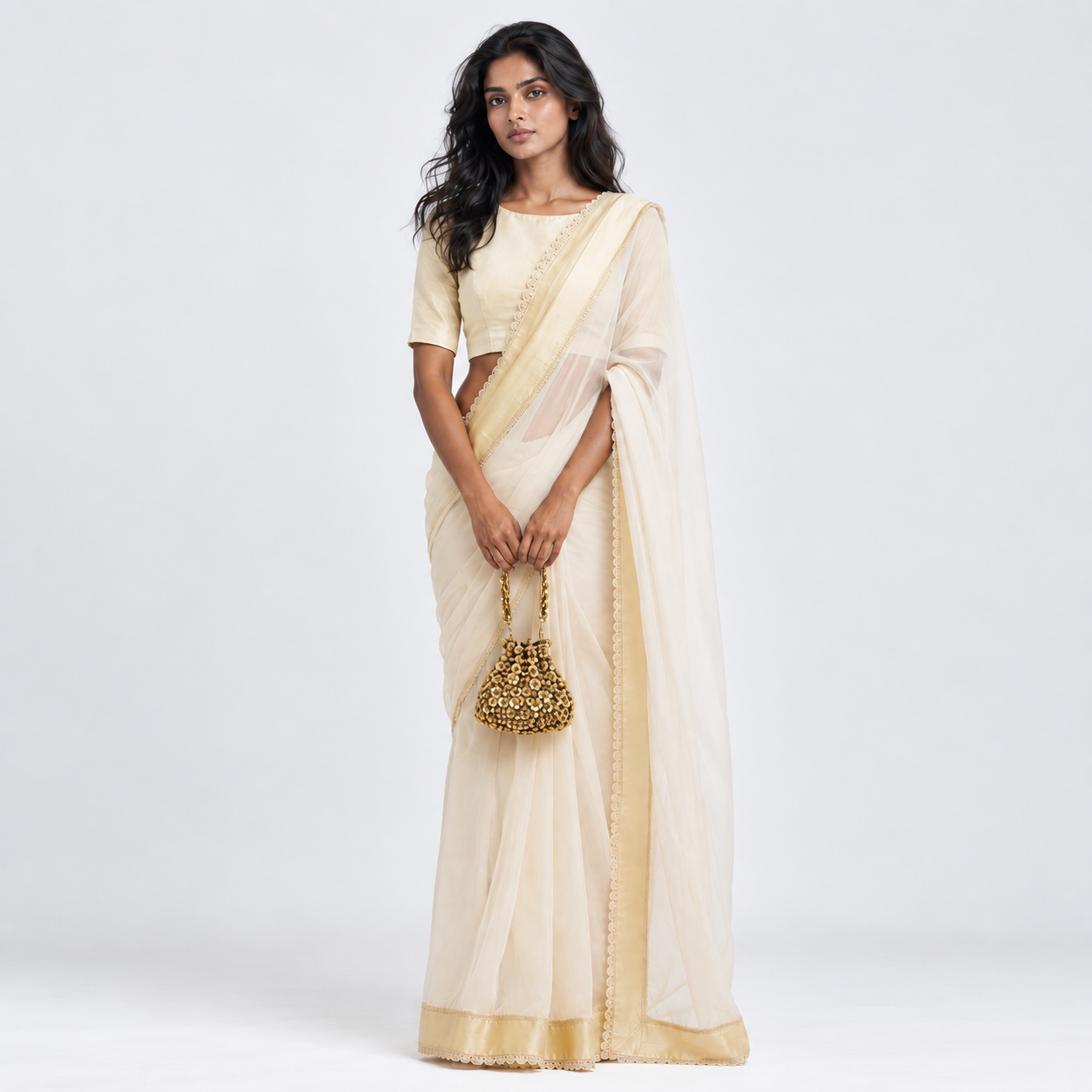 The Gold Bloom Bag