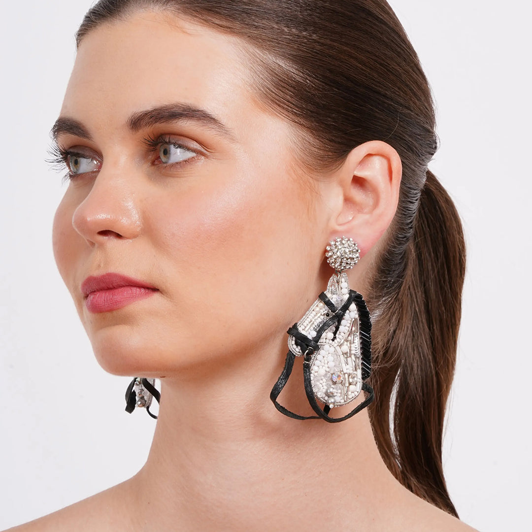 High Stride Horse Earrings