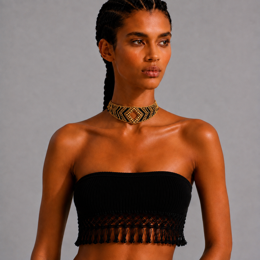 Mosaic Choker Necklace