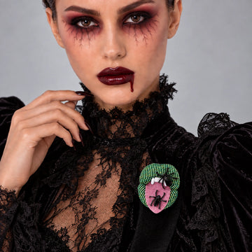Halloween Spider Brooch