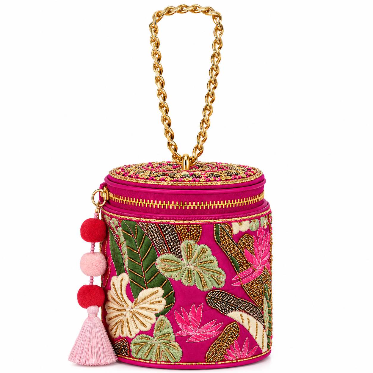The Golden Garden Bucket Bag