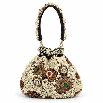 The Midnight Pearl Potli