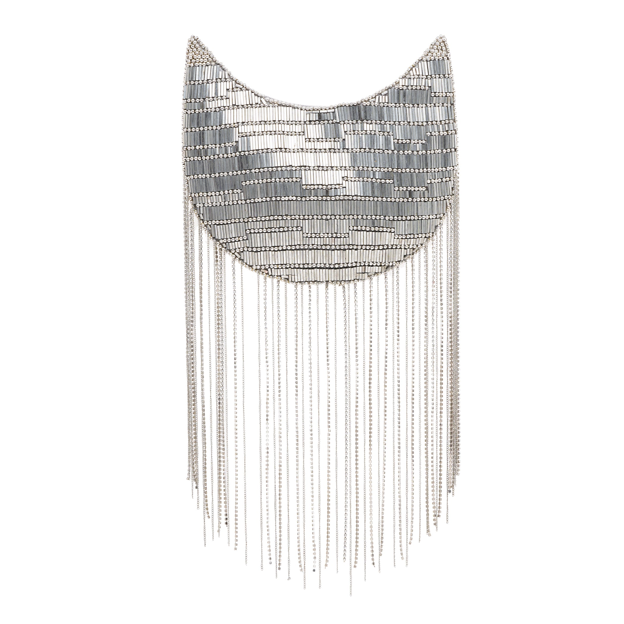 Twirl & Tassel Clutch Bag
