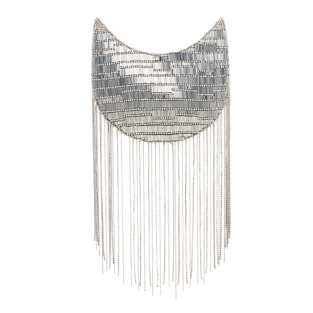 Twirl & Tassel Clutch Bag