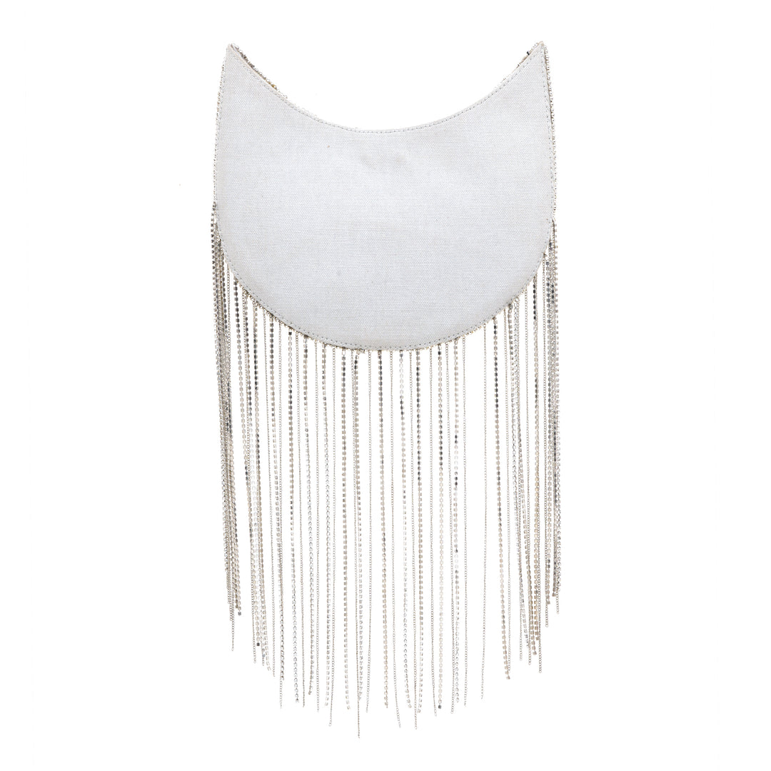 Twirl & Tassel Clutch Bag