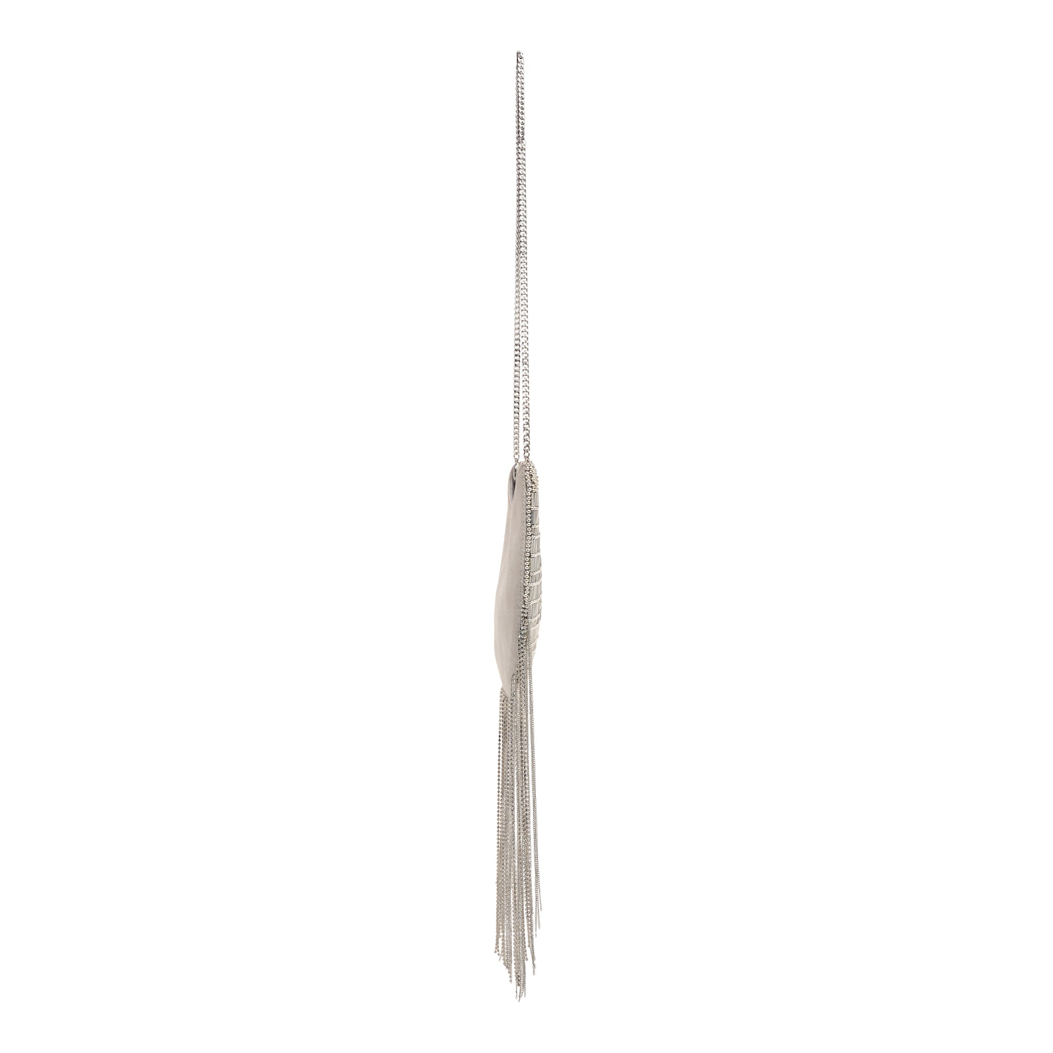 Twirl & Tassel Clutch Bag