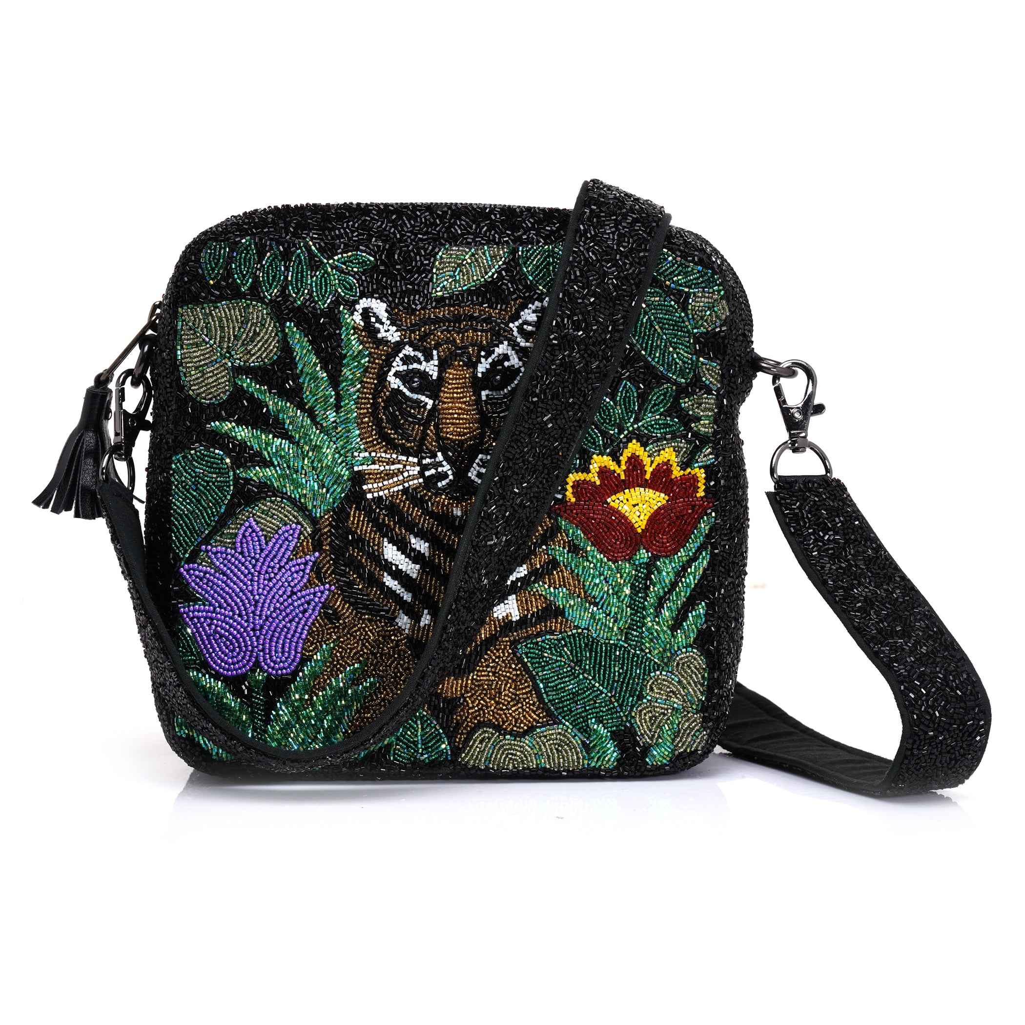 Lux Tiger Cross Body Bag