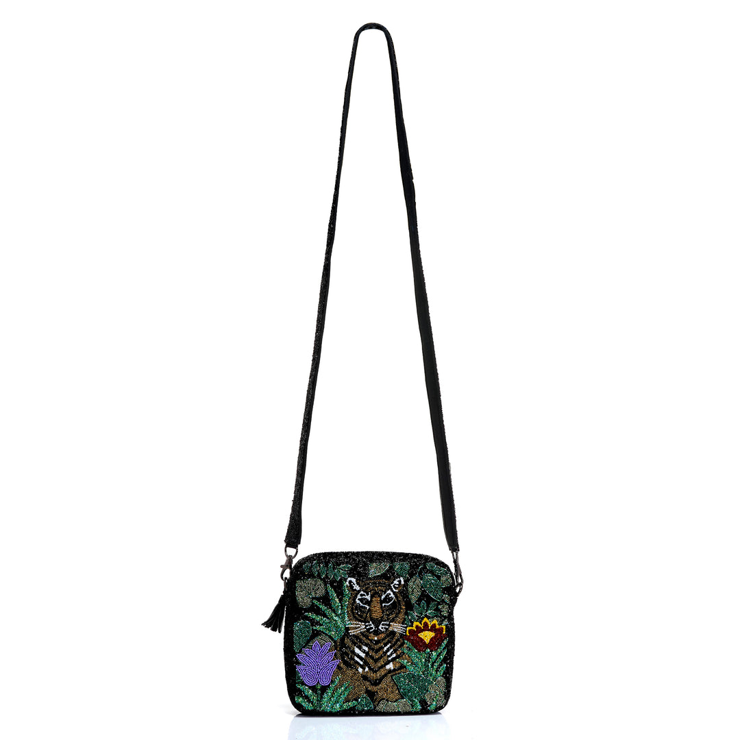 Lux Tiger Cross Body Bag